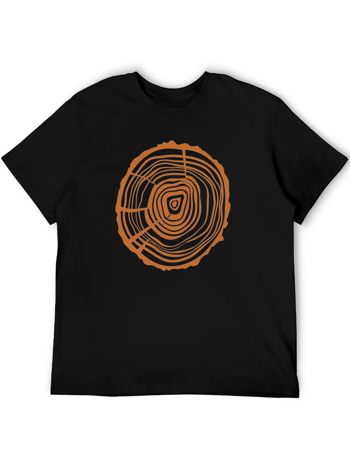 Tree Ring Graphic Tee - Organic Style