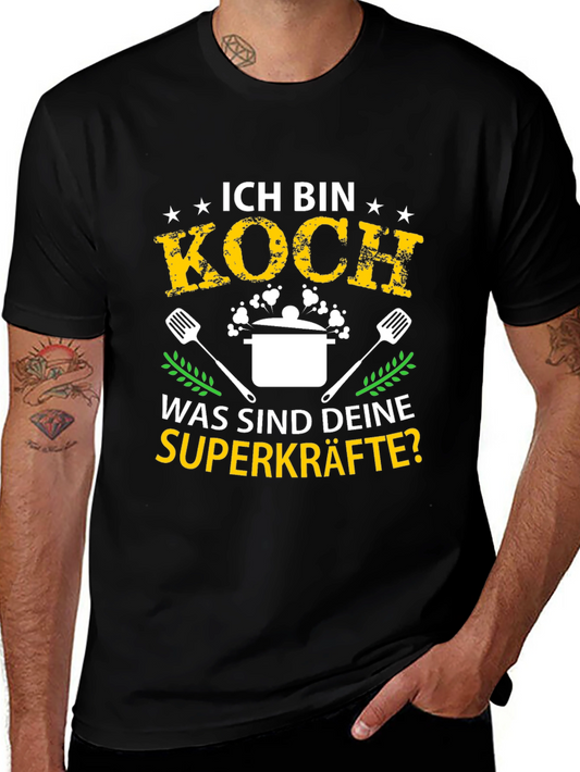 Chef Superpowers T-Shirt - Koch German Cooking