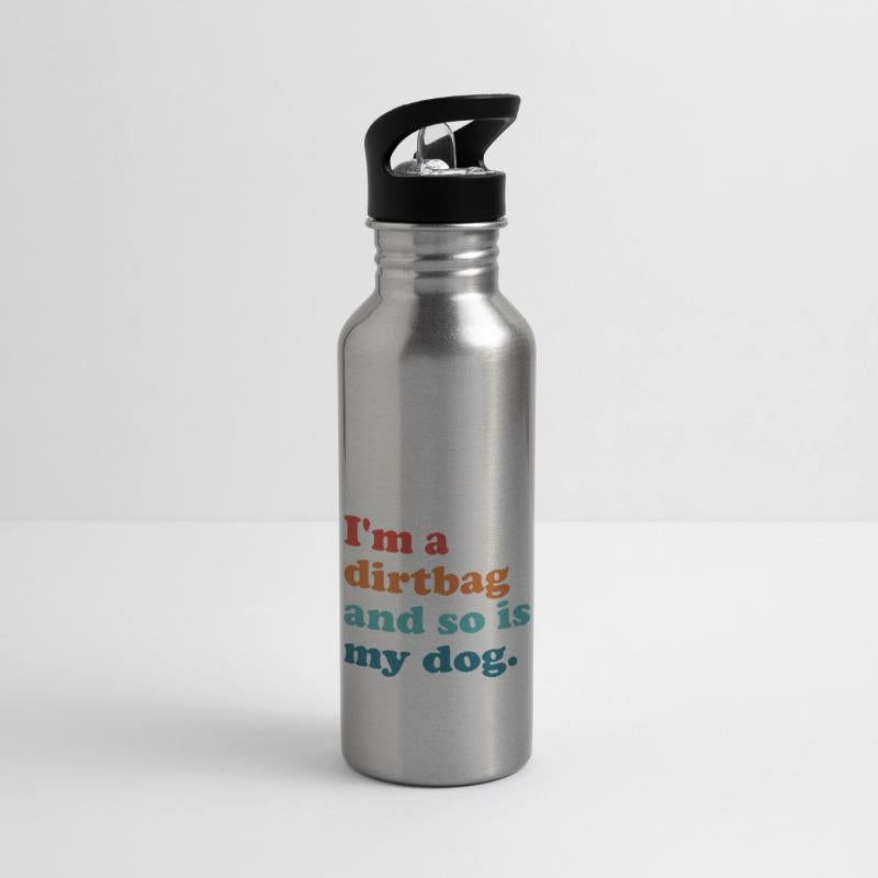 I'm A Dirtbag And So Is Dog Funny Retro Apparel