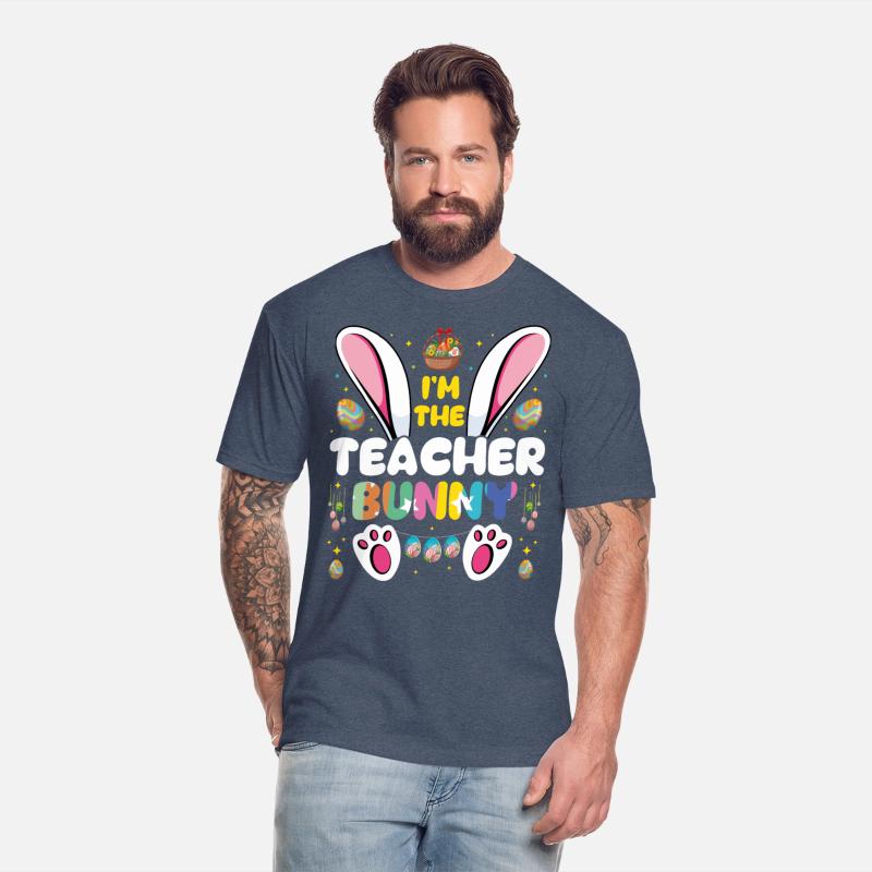 I'm The Teacher Bunny Matching Family Easter Party