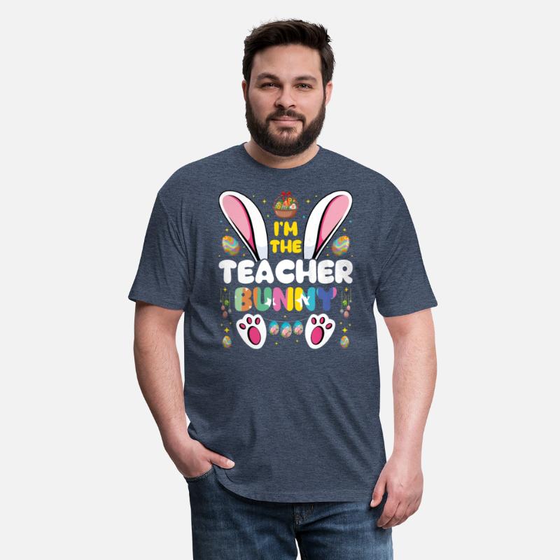 I'm The Teacher Bunny Matching Family Easter Party