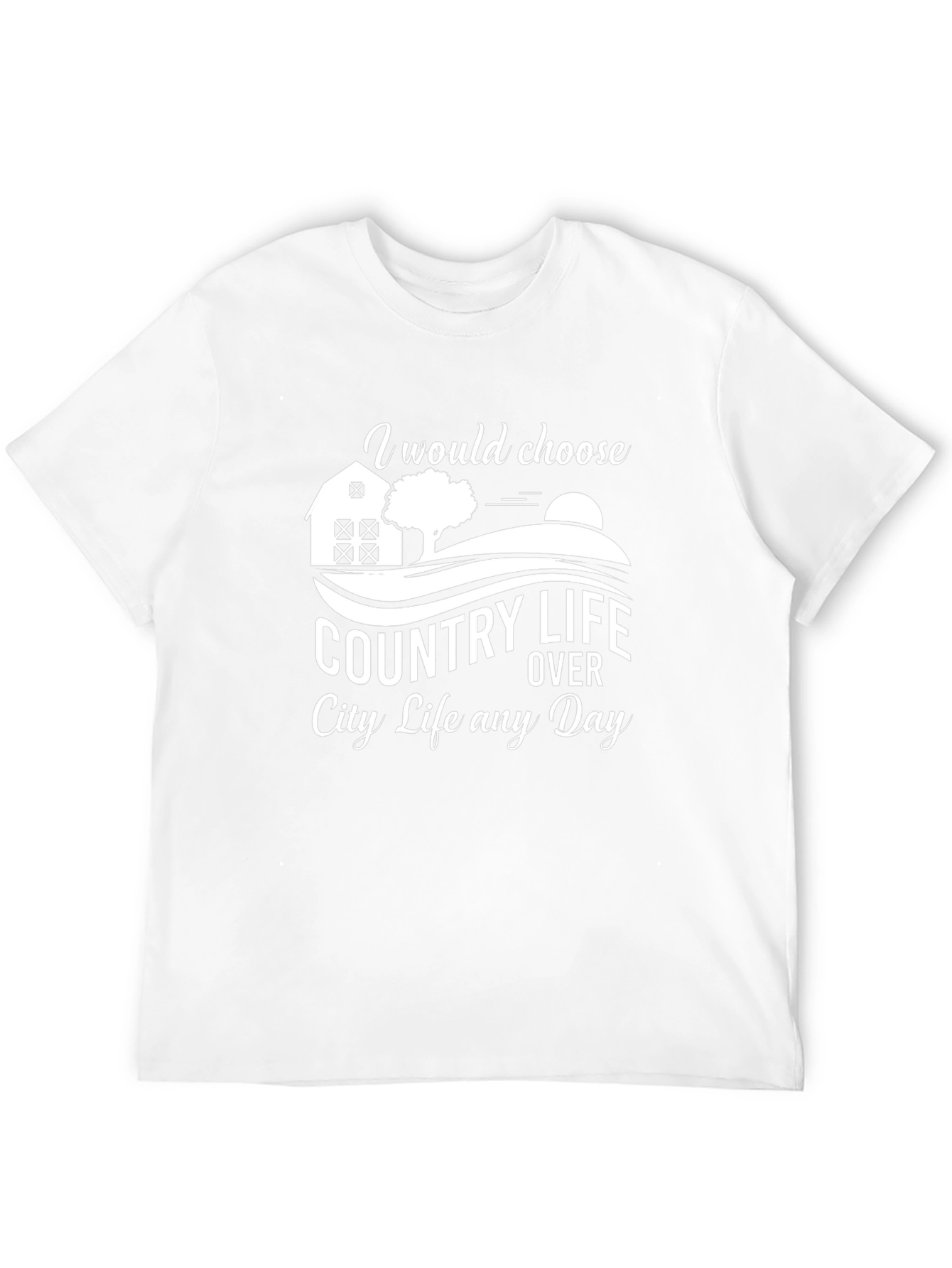 Country Life Black Graphic Tee