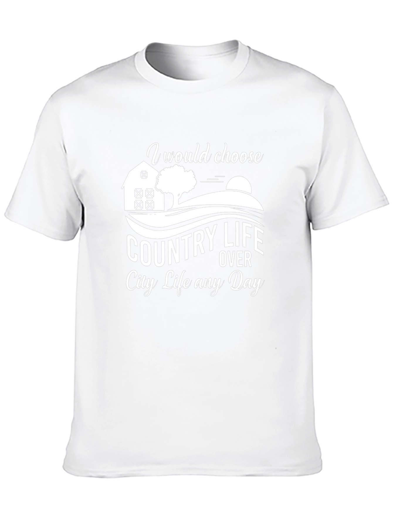 Country Life Black Graphic Tee