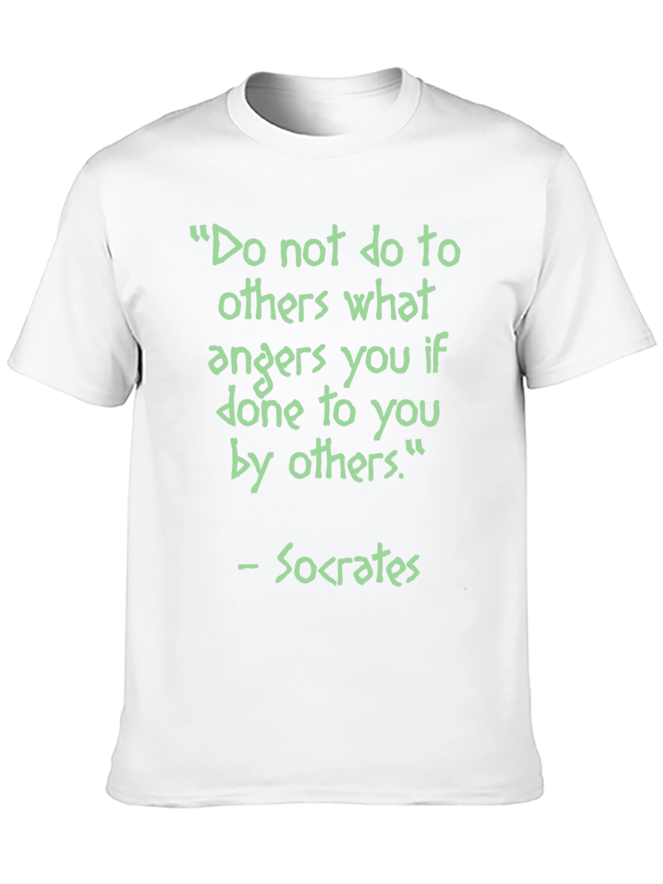 Socrates Quote T-Shirt - Do No Harm