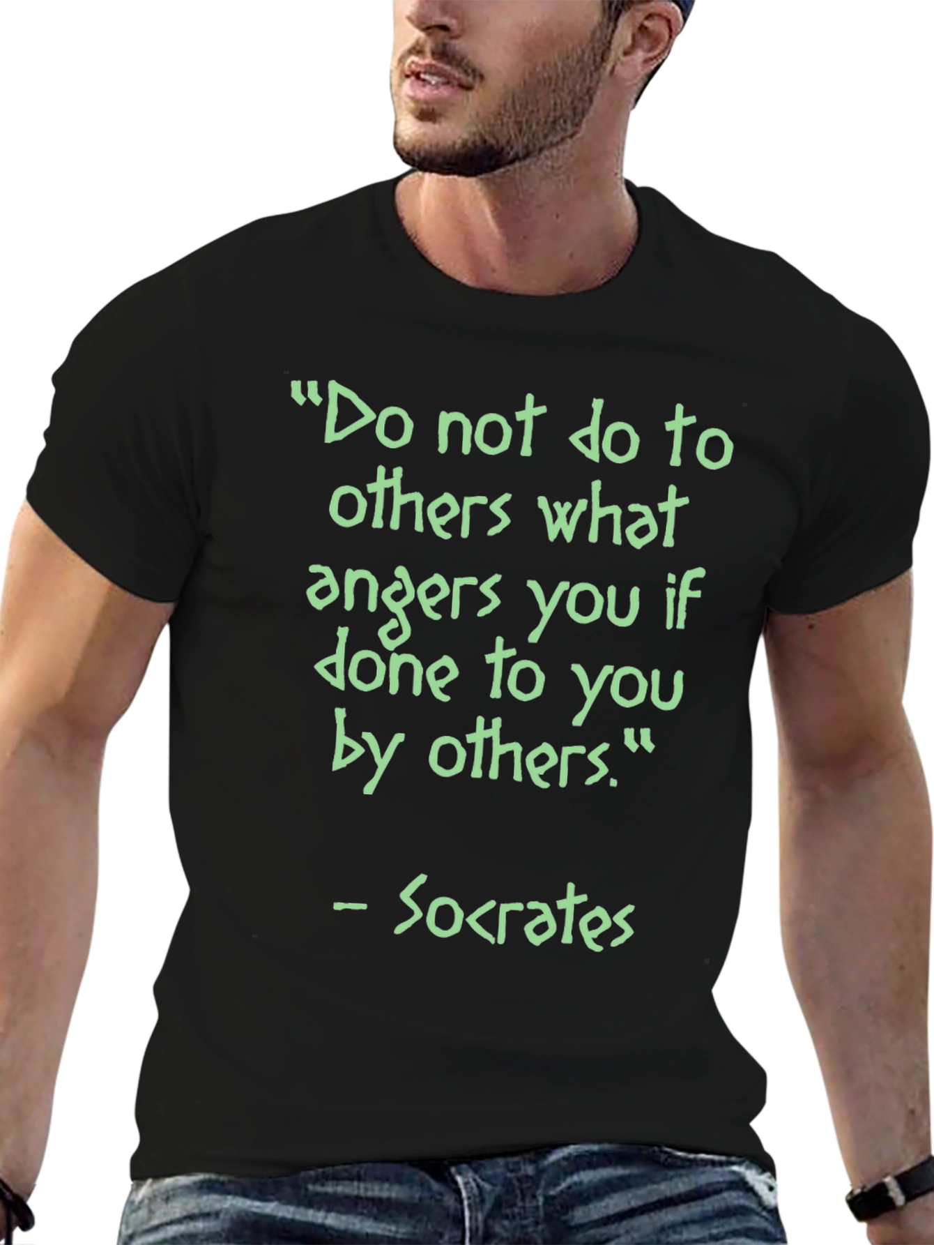 Socrates Quote T-Shirt - Do No Harm