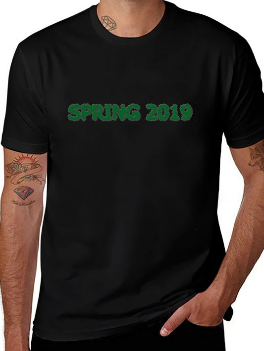 Spring 2019 Graphic Black T-Shirt