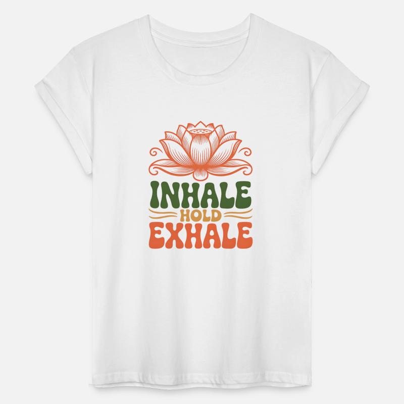 Inhale Exhale Yoga T-Shirt, Women's Yoga Shirt,