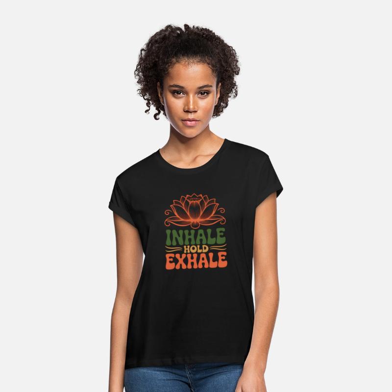Inhale Exhale Yoga T-Shirt, Women's Yoga Shirt,