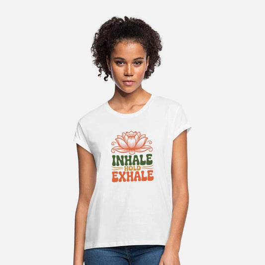 Inhale Exhale Yoga T-Shirt, Women's Yoga Shirt,