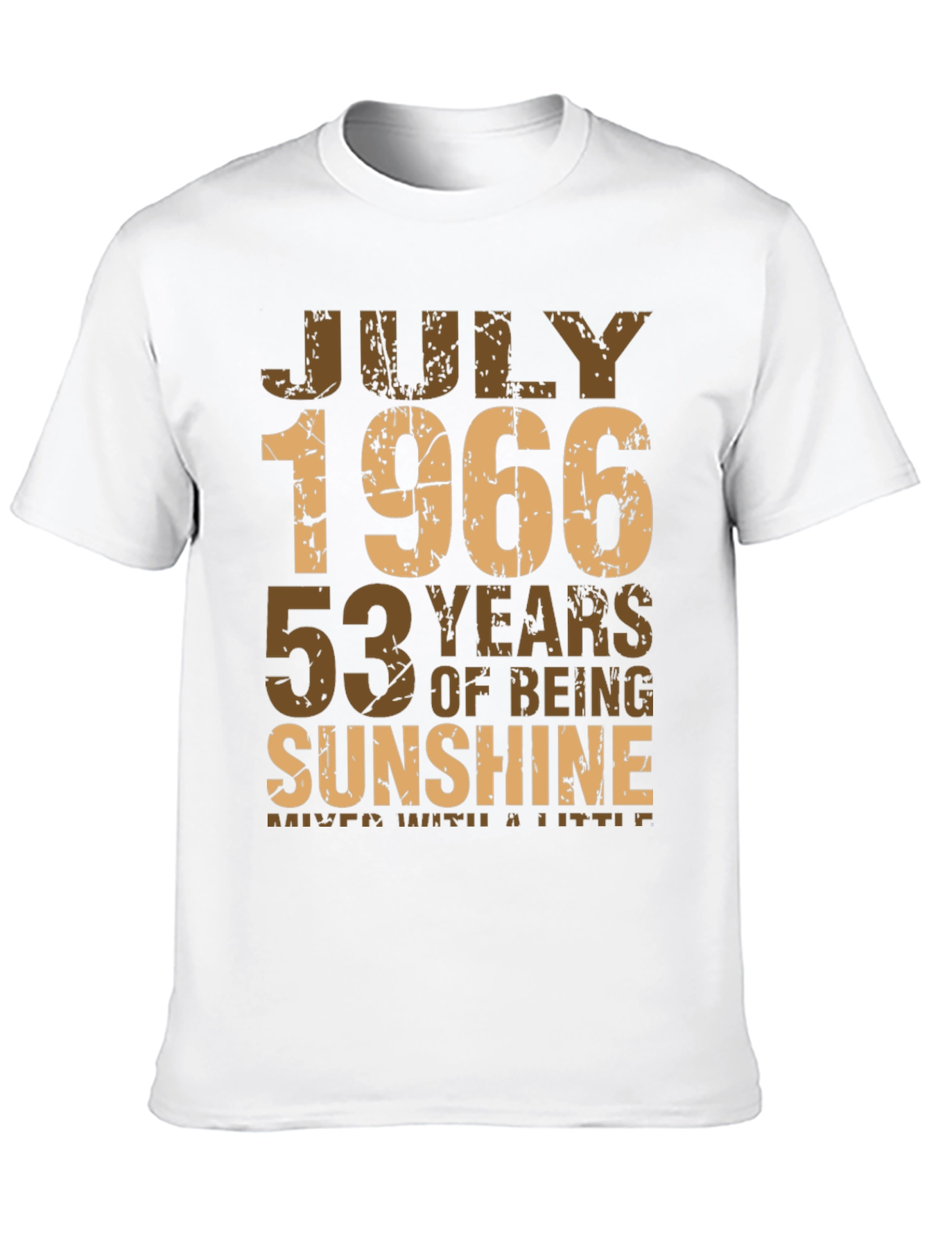July 1966 T-Shirt - 53 Years of Sunshine