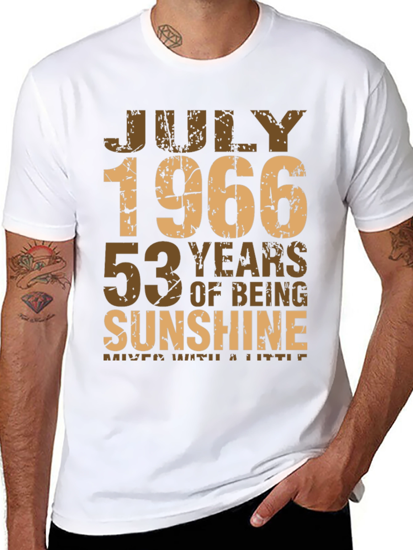 July 1966 T-Shirt - 53 Years of Sunshine