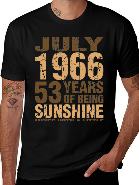 July 1966 T-Shirt - 53 Years of Sunshine