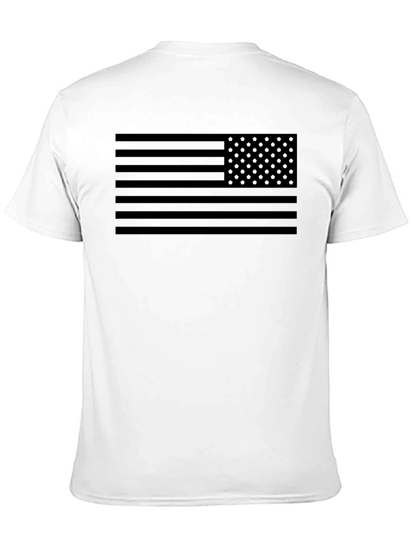 Stealth American Flag Graphic T-Shirt