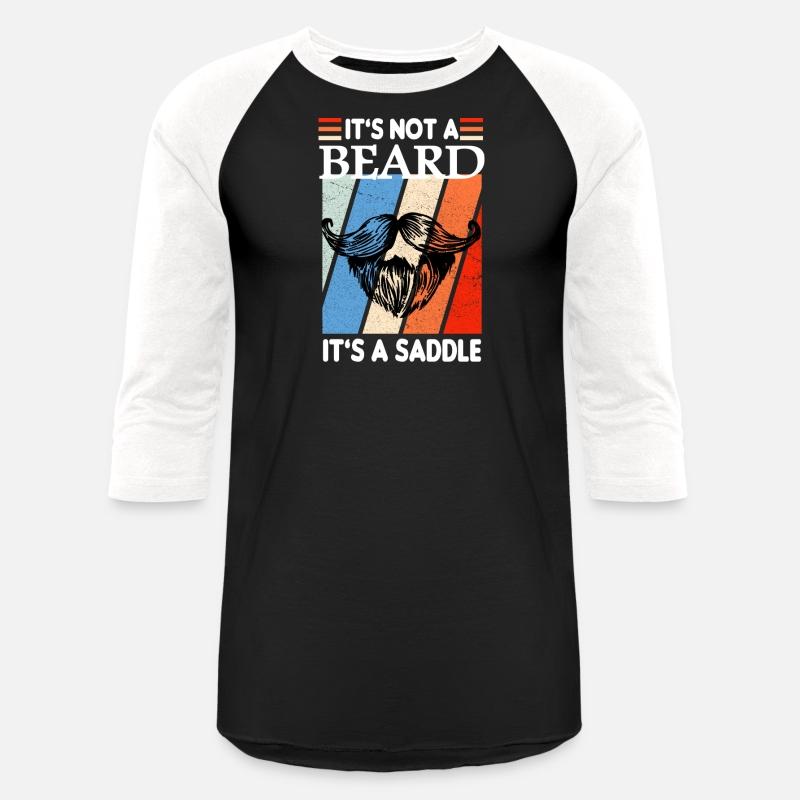 it's not a beard it's a saddle