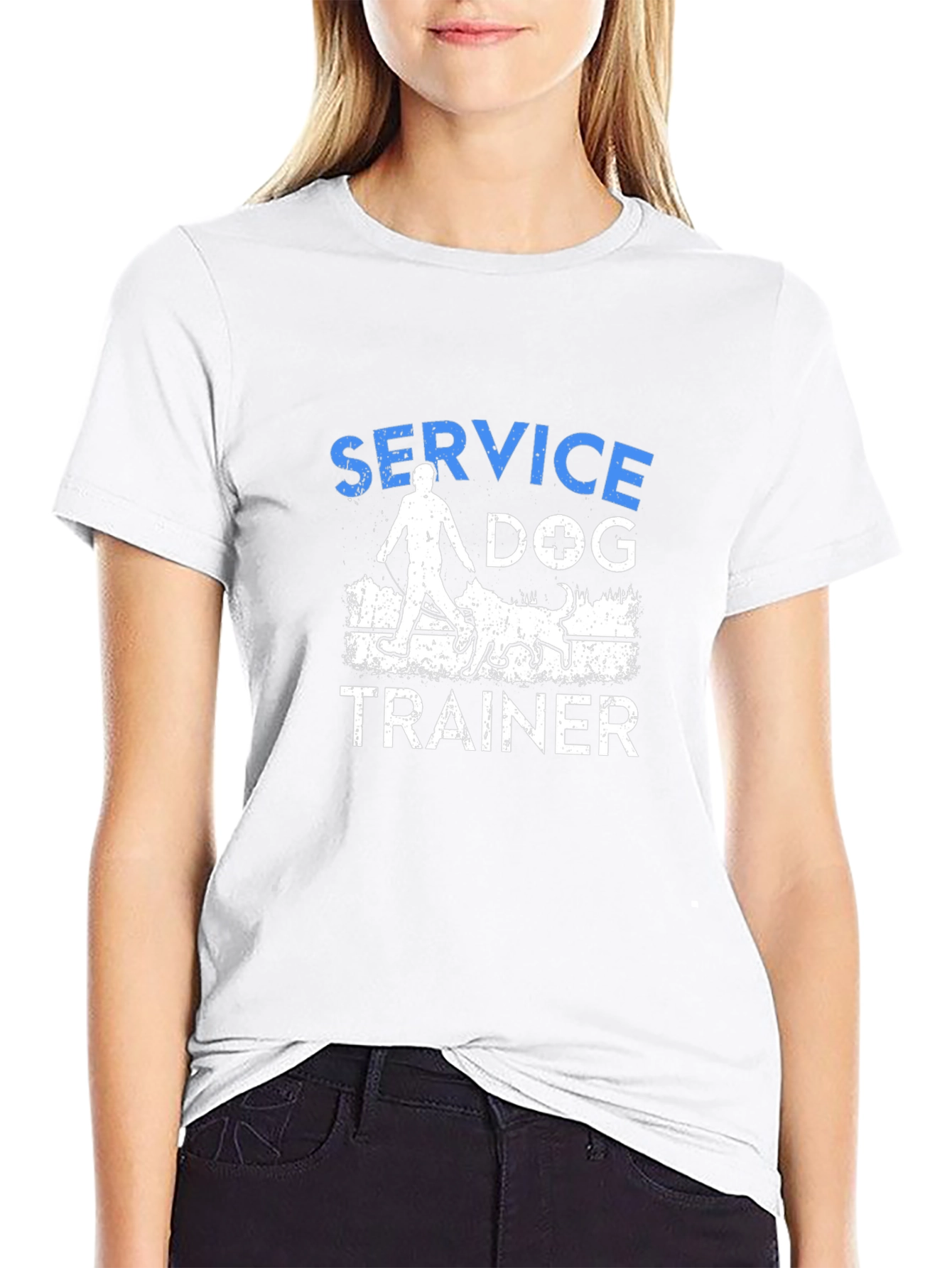 Service Dog Trainer T-Shirt – Professional Dog Training Tee