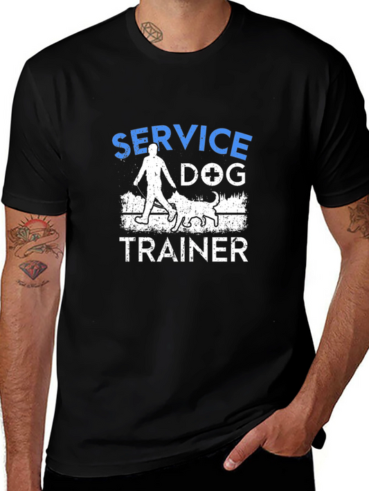 Service Dog Trainer T-Shirt – Professional Dog Training Tee