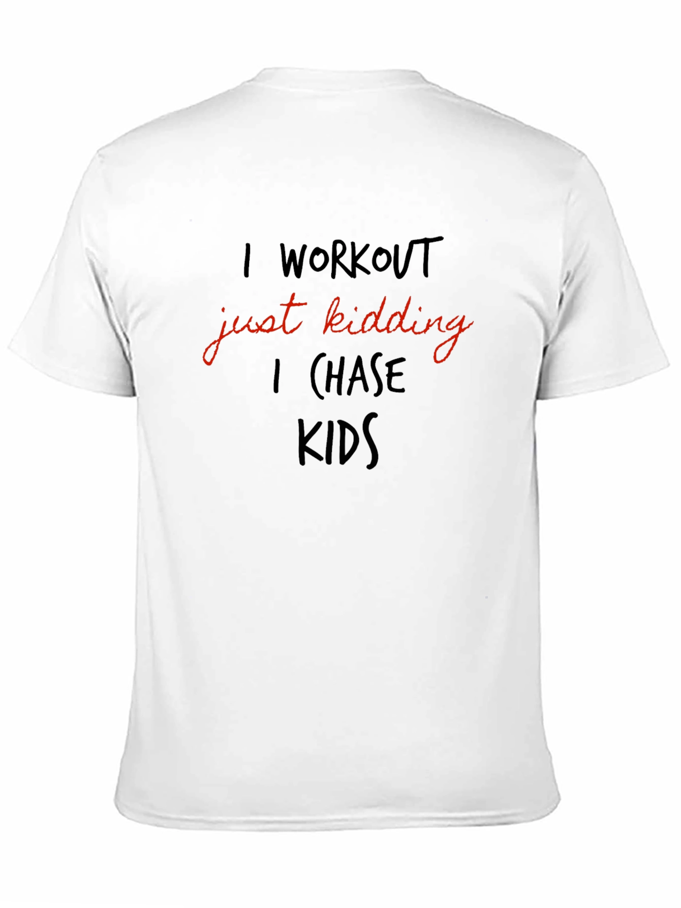 Funny Workout Chase Kids Graphic T-Shirt