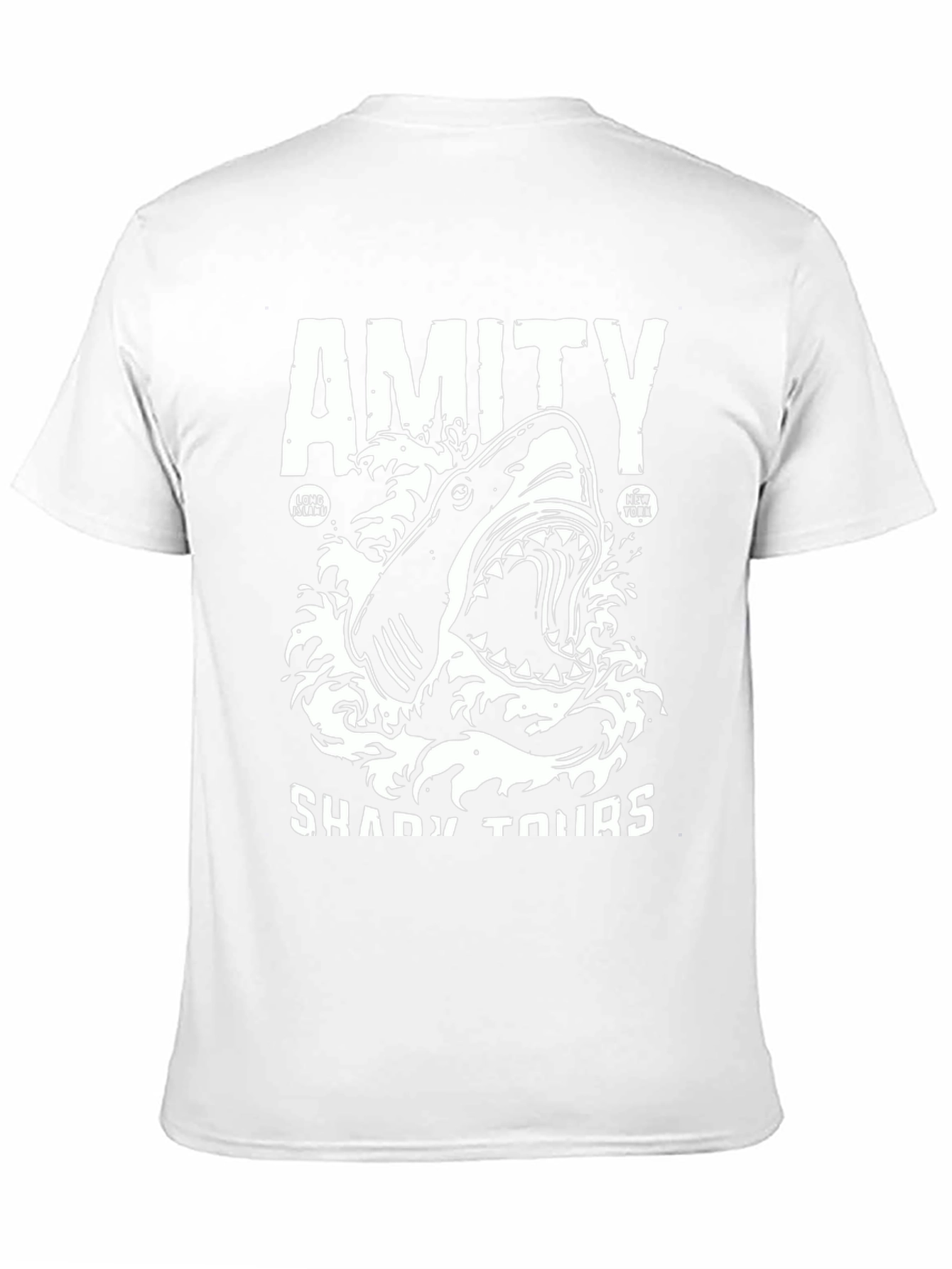 Amity Shady Tours Black Graphic Tee