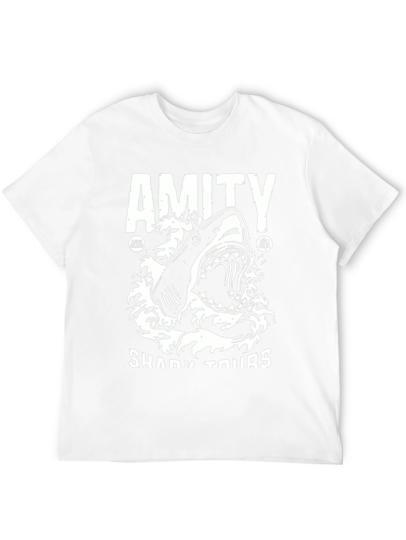 Amity Shady Tours Black Graphic Tee