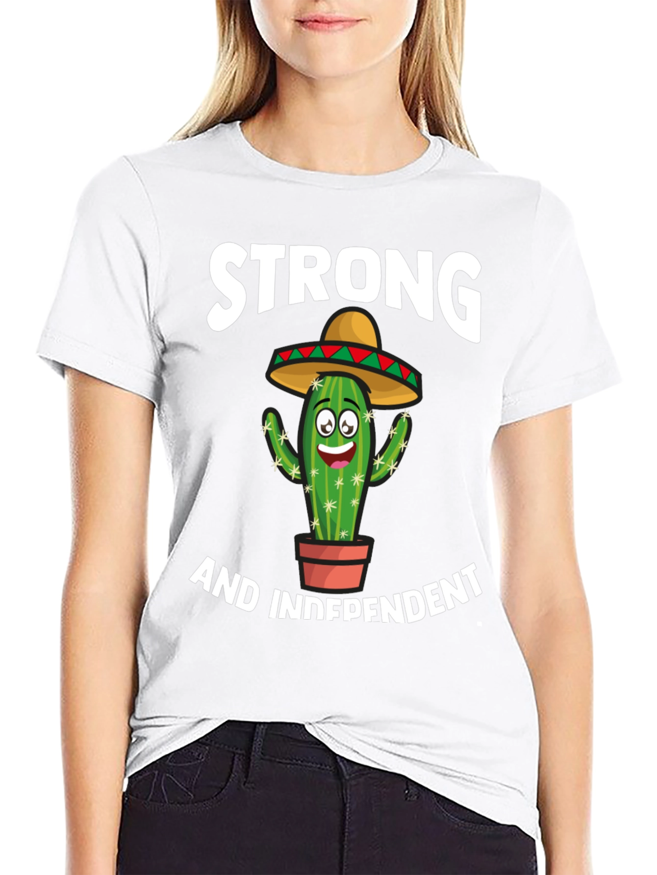 Strong & Independent Cactus T-Shirt