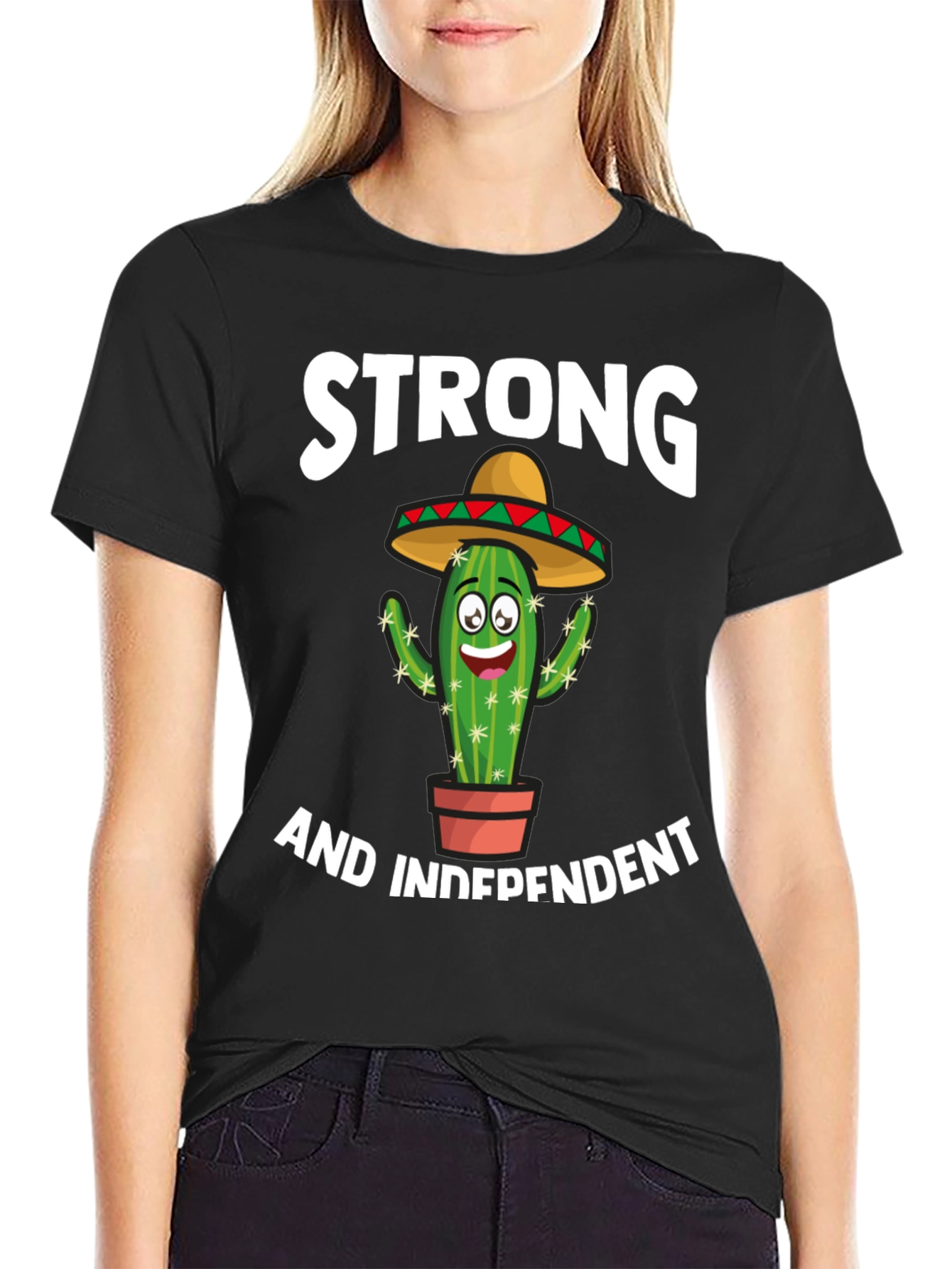 Strong & Independent Cactus T-Shirt
