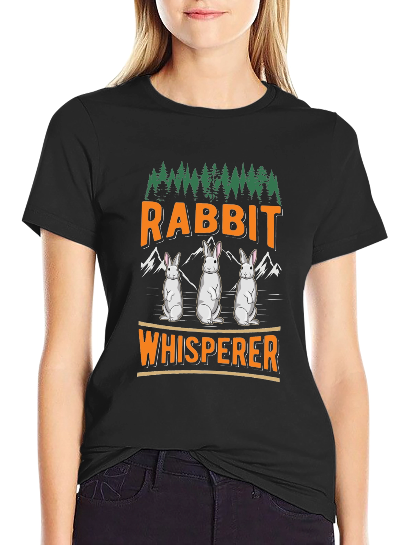 Rabbit Whisperer Graphic Tee