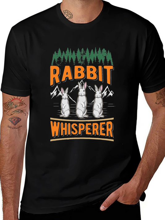 Rabbit Whisperer Graphic Tee