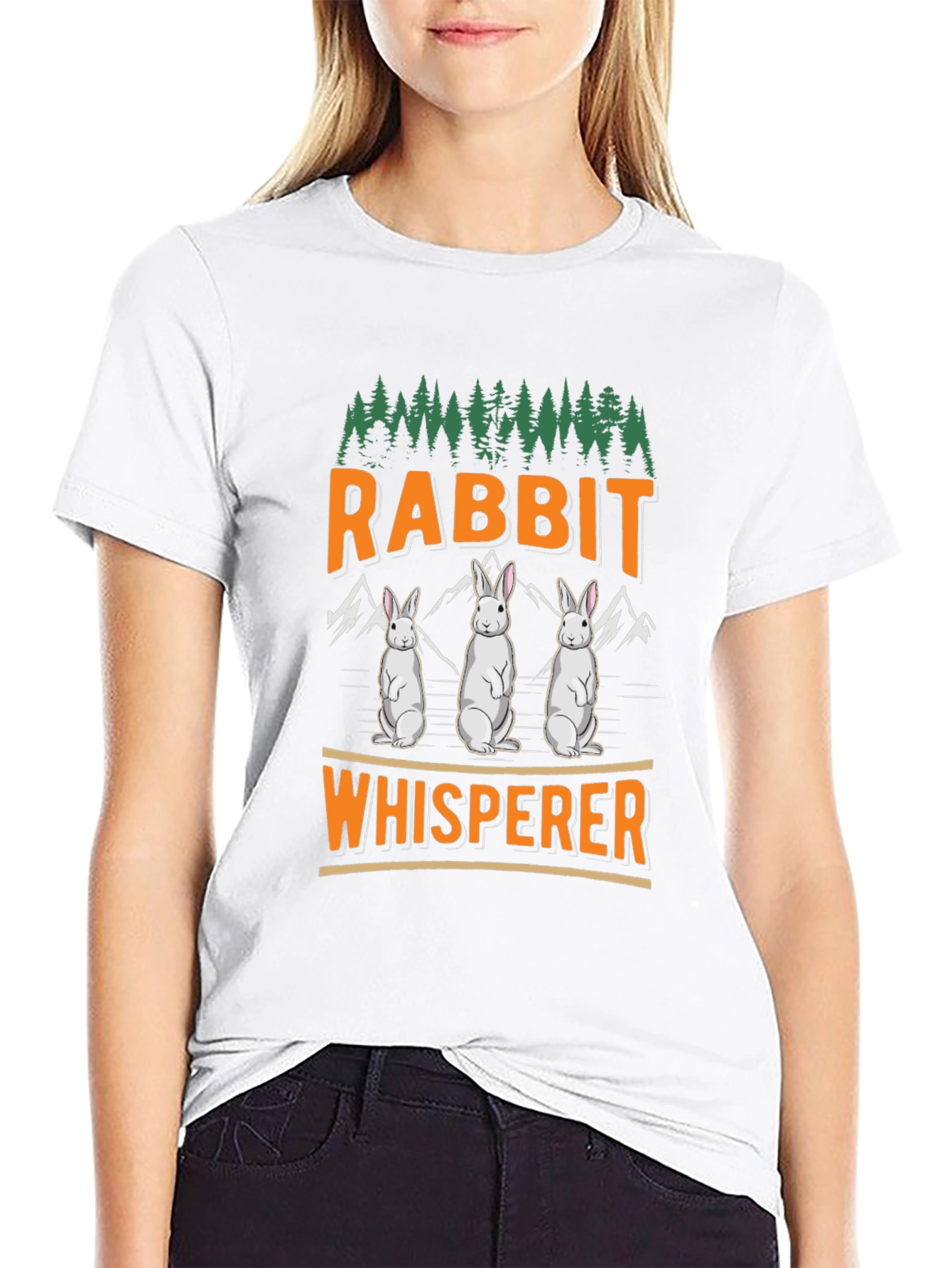 Rabbit Whisperer Graphic Tee
