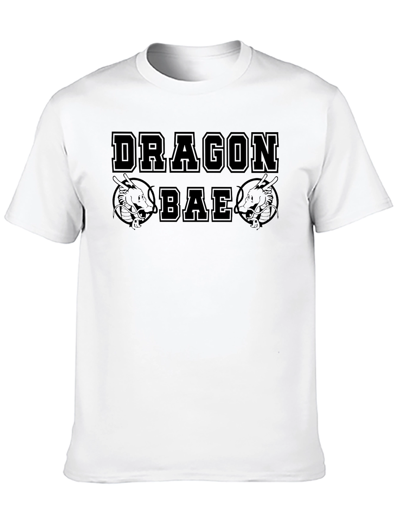 Dragon Bae Black Graphic T-Shirt