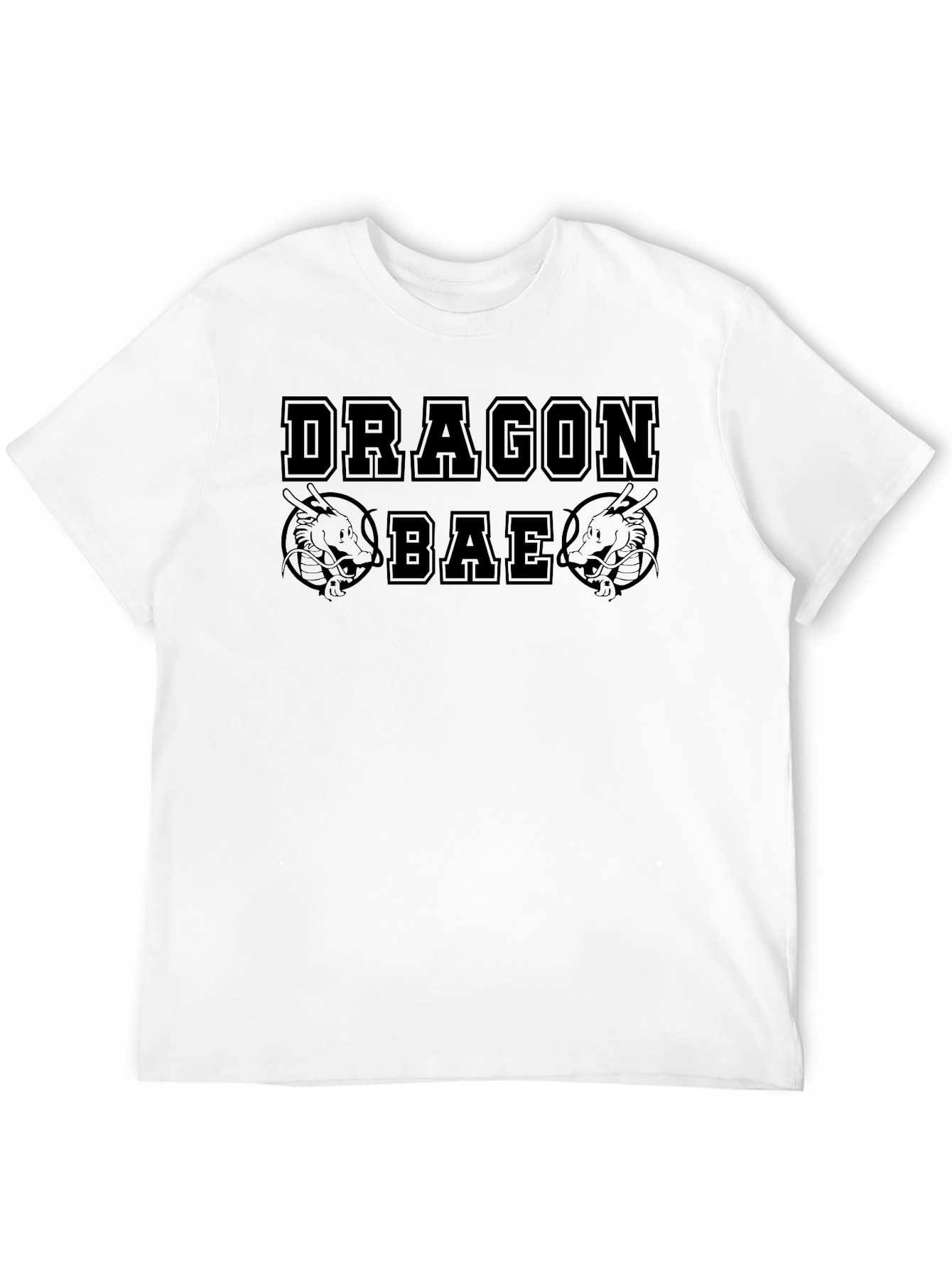 Dragon Bae Black Graphic T-Shirt