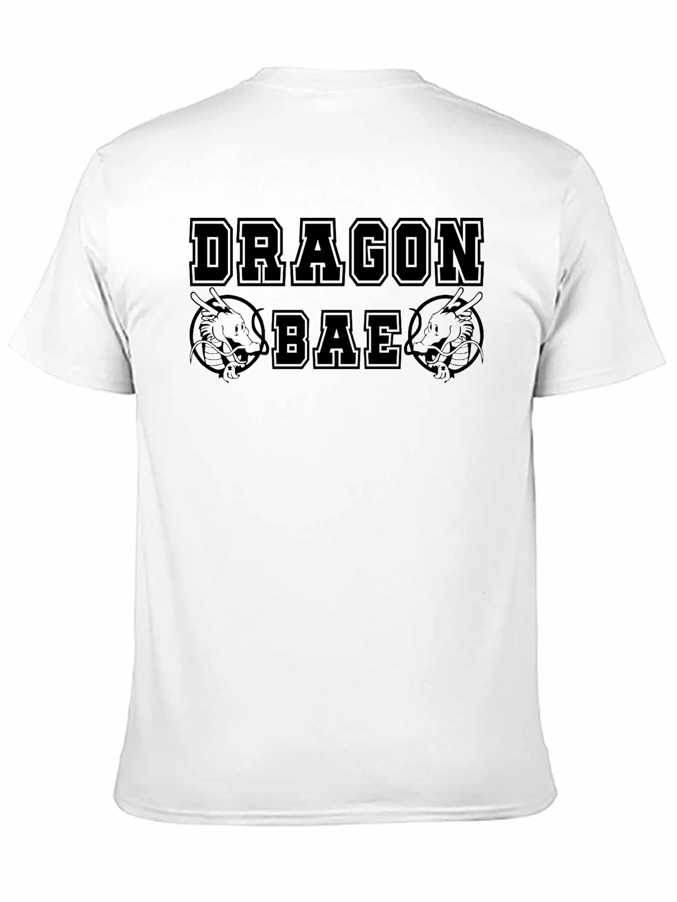 Dragon Bae Black Graphic T-Shirt