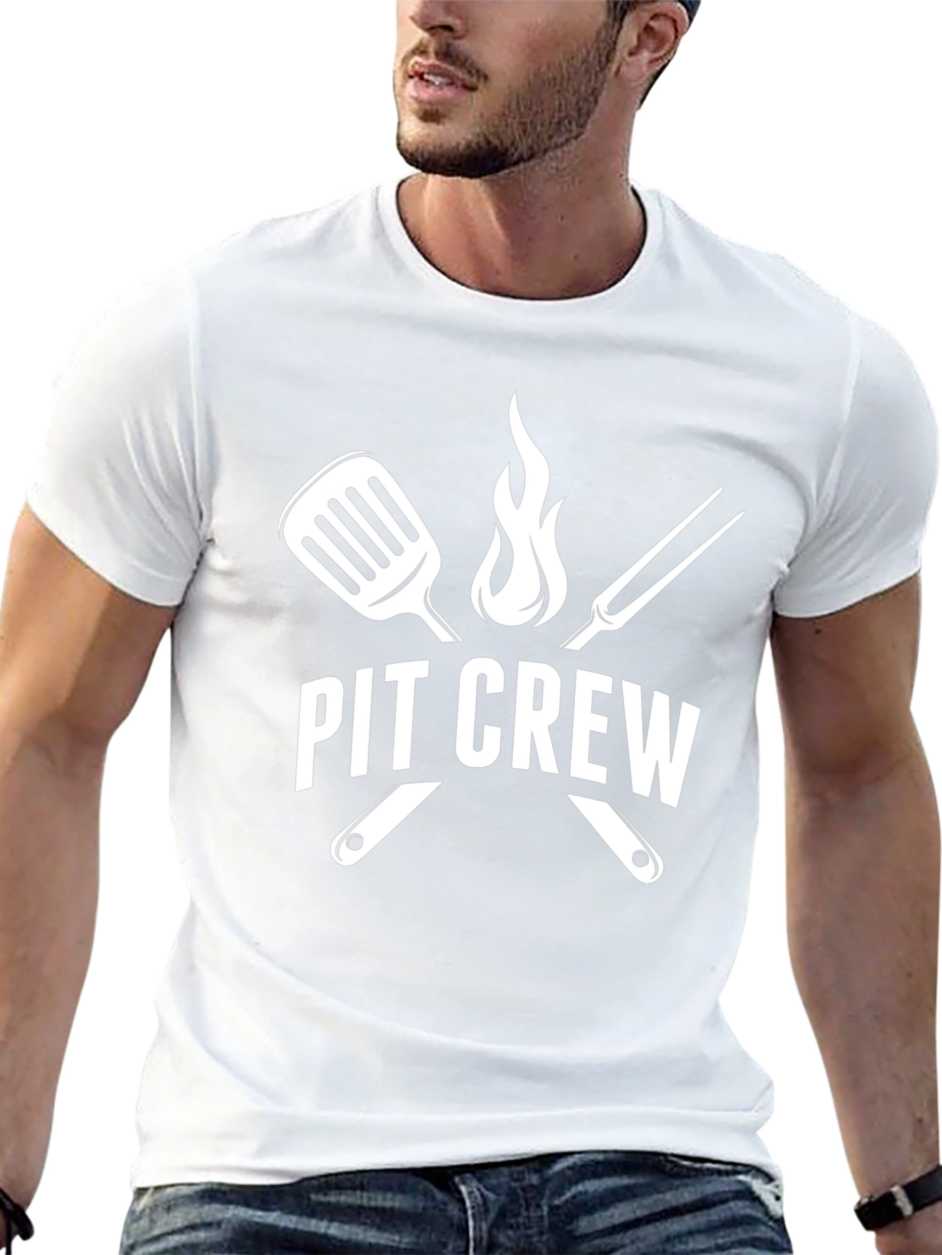 Pit Crew BBQ T-Shirt Grill Master Tee