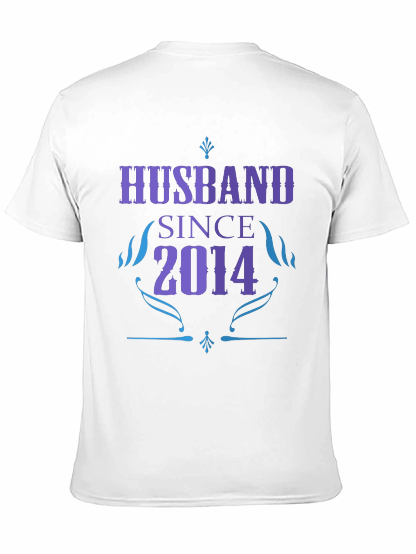 Husband Since 2014 Graphic T-Shirt - Anniversary Gift