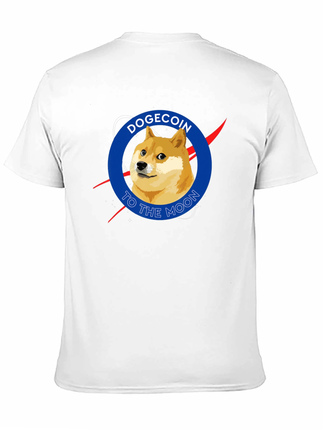 Dogecoin To The Moon T-Shirt – Crypto Space Graphic Tee