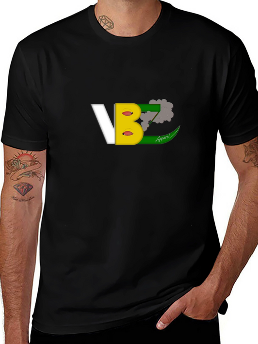 VBZ Apparel Graphic Print Black T-Shirt