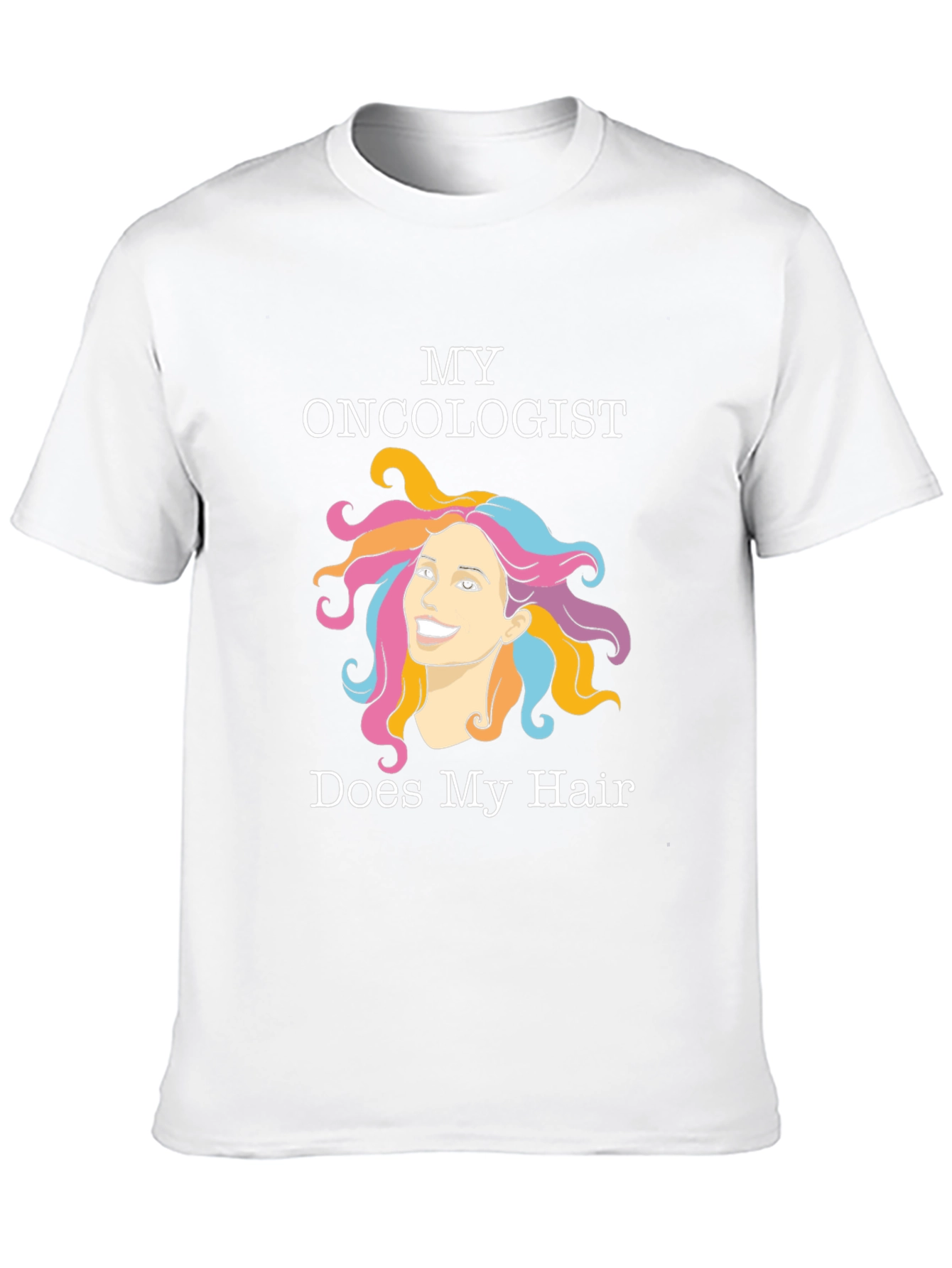 Funny Oncology T-Shirt - Hair Design