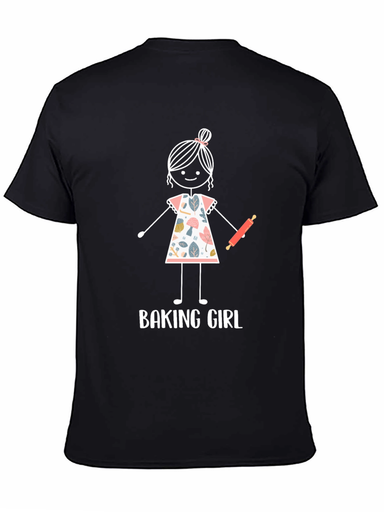 Baking Girl Novelty Graphic Tee