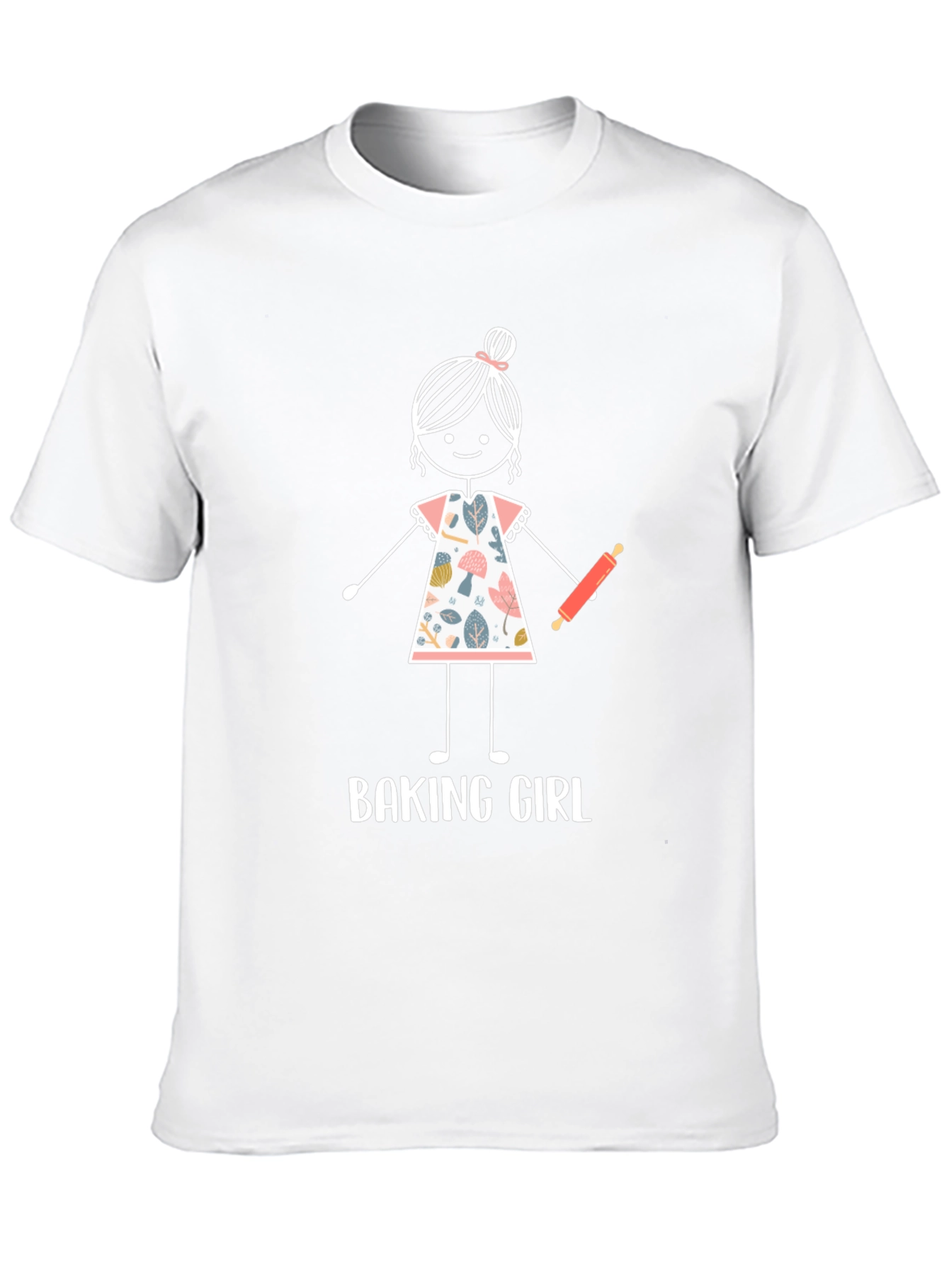 Baking Girl Novelty Graphic Tee
