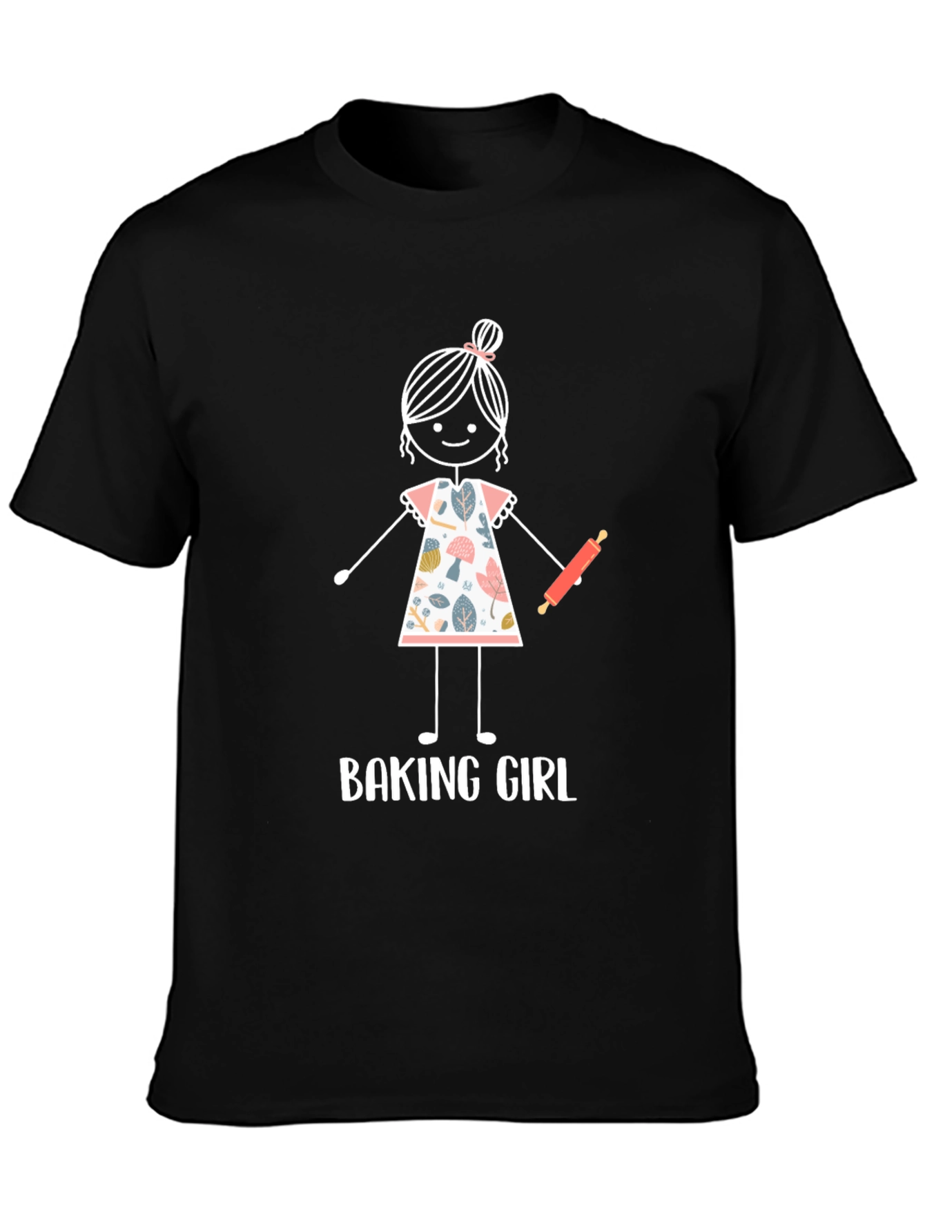 Baking Girl Novelty Graphic Tee