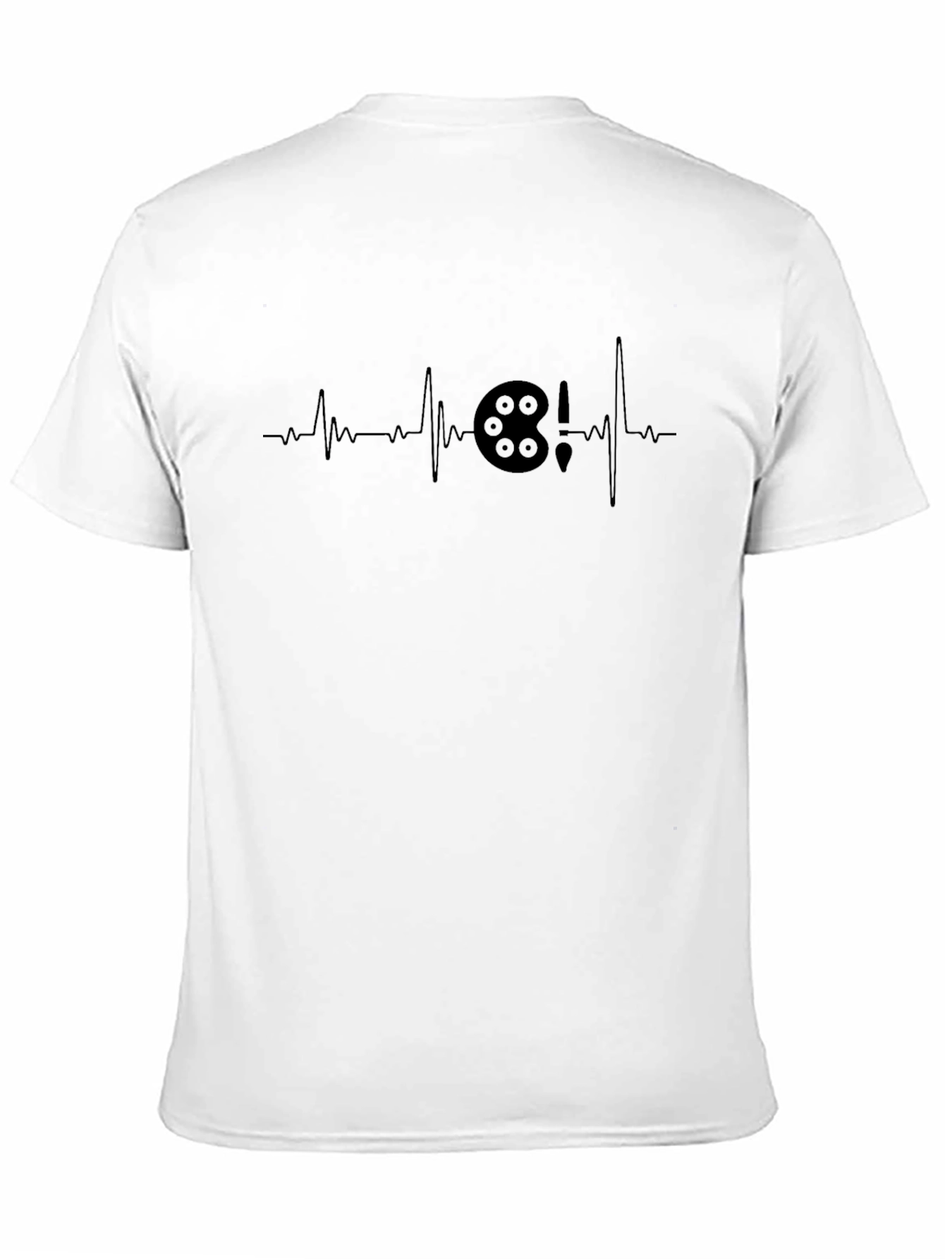 Artist Heartbeat T-Shirt - Painter Palette Tee