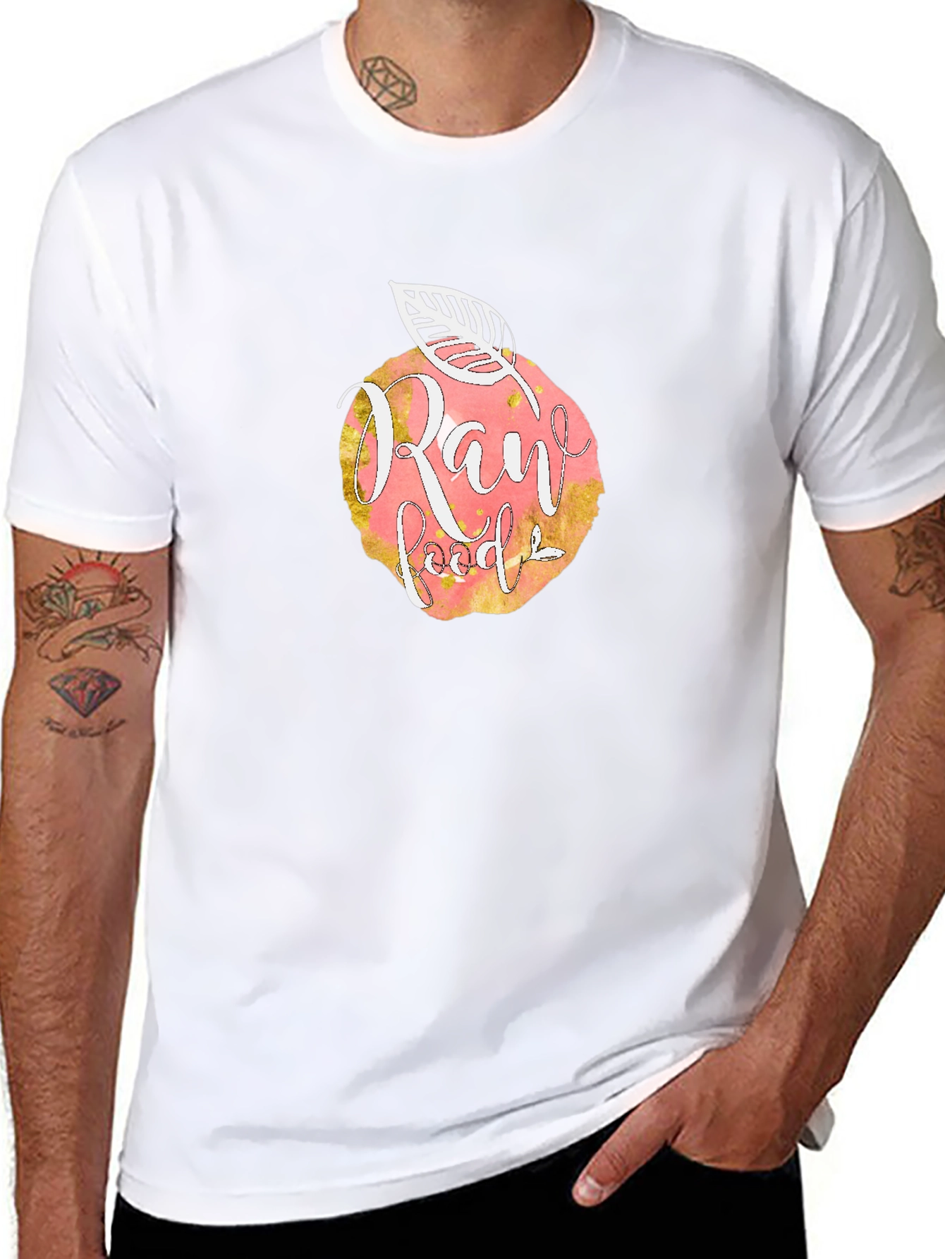 Raw Food Diet T-Shirt - Healthy Lifestyle