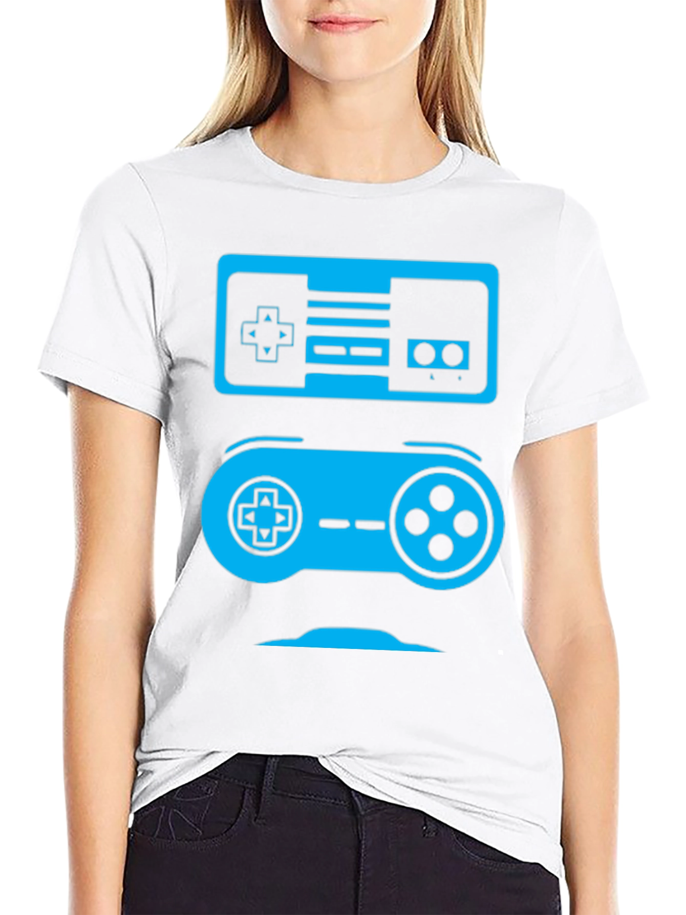 Retro Gamer T-Shirt - NES Controller Graphic Tee