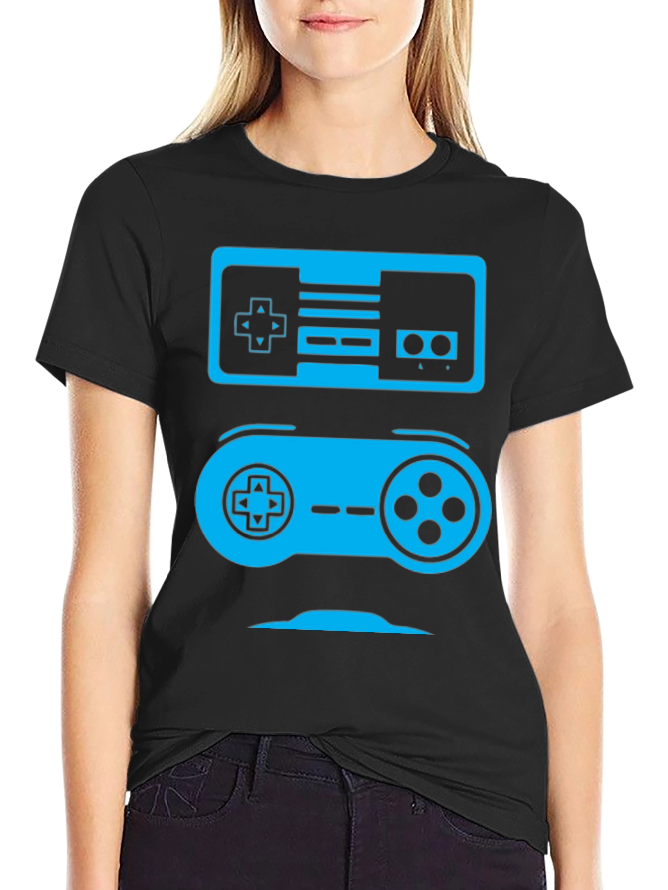 Retro Gamer T-Shirt - NES Controller Graphic Tee