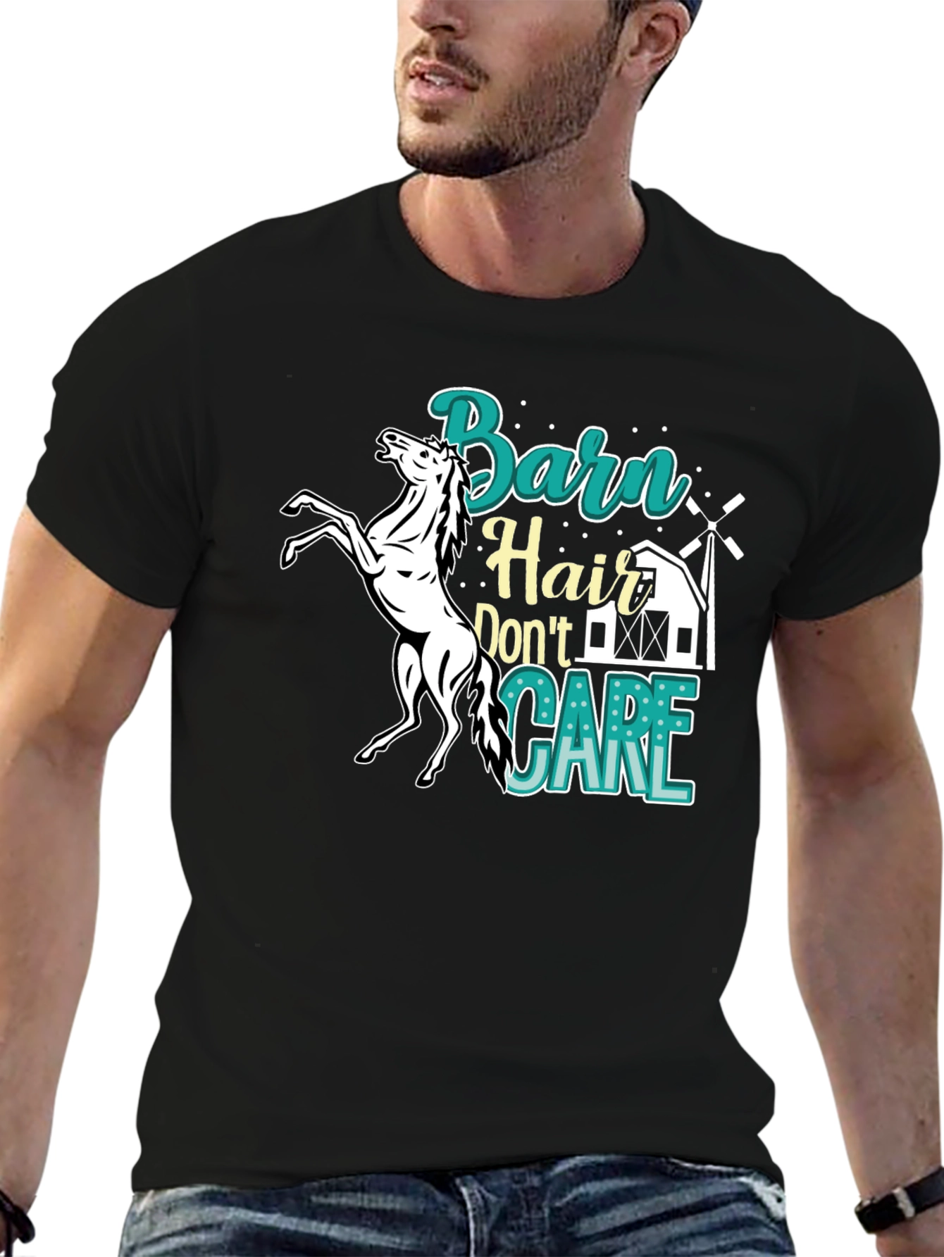 Barn Hair Dont Care Graphic Tee
