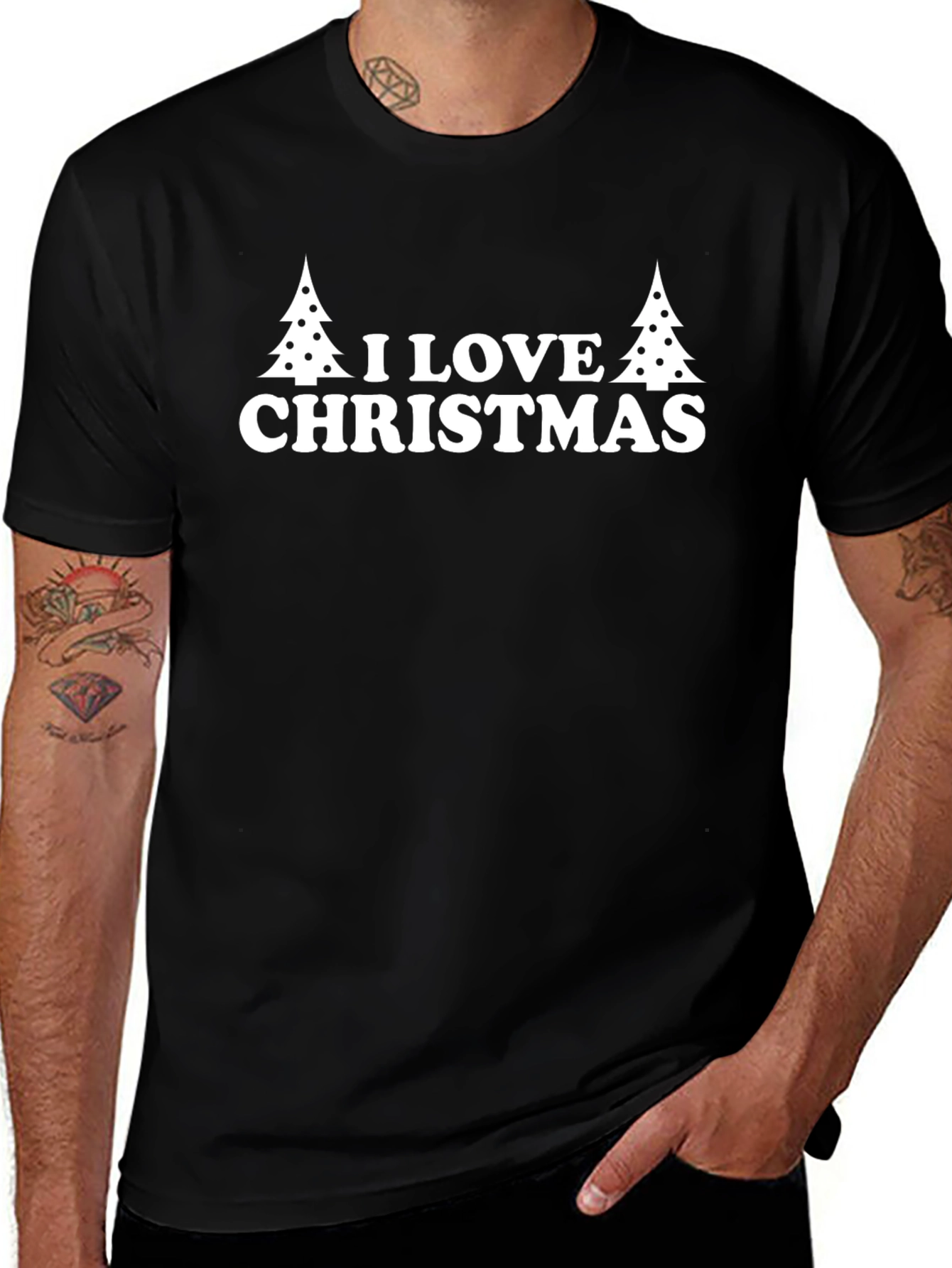 I Love Christmas Holiday T-Shirt