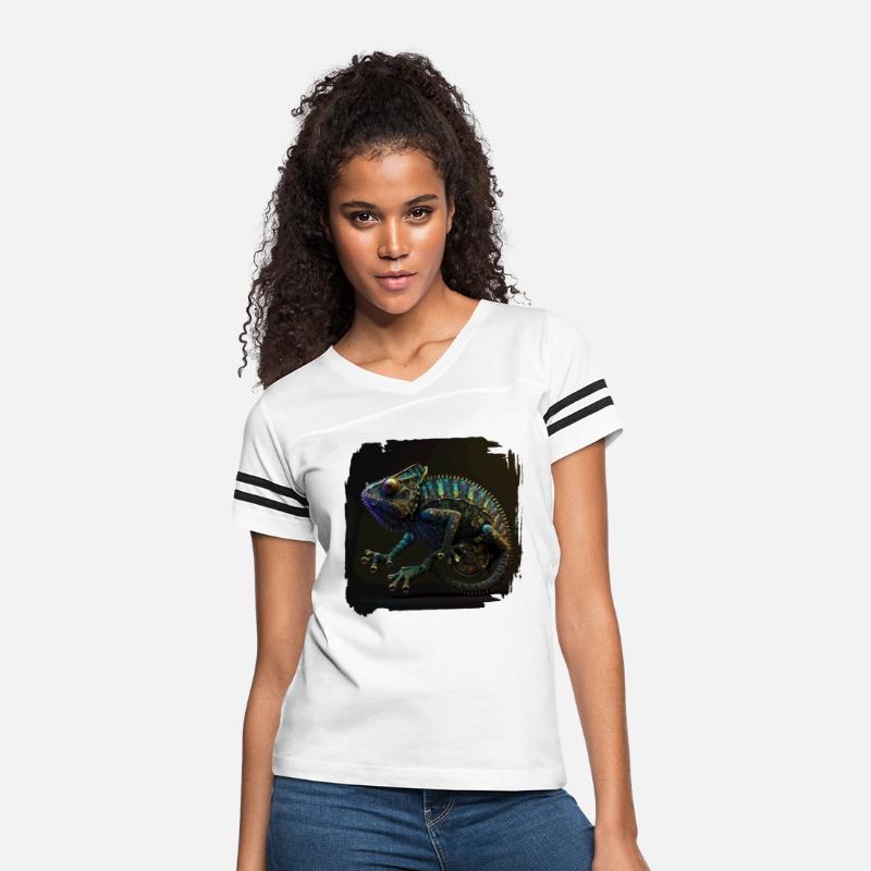 Jackson Chameleon Cyberpunk Dystopian Vaporwave