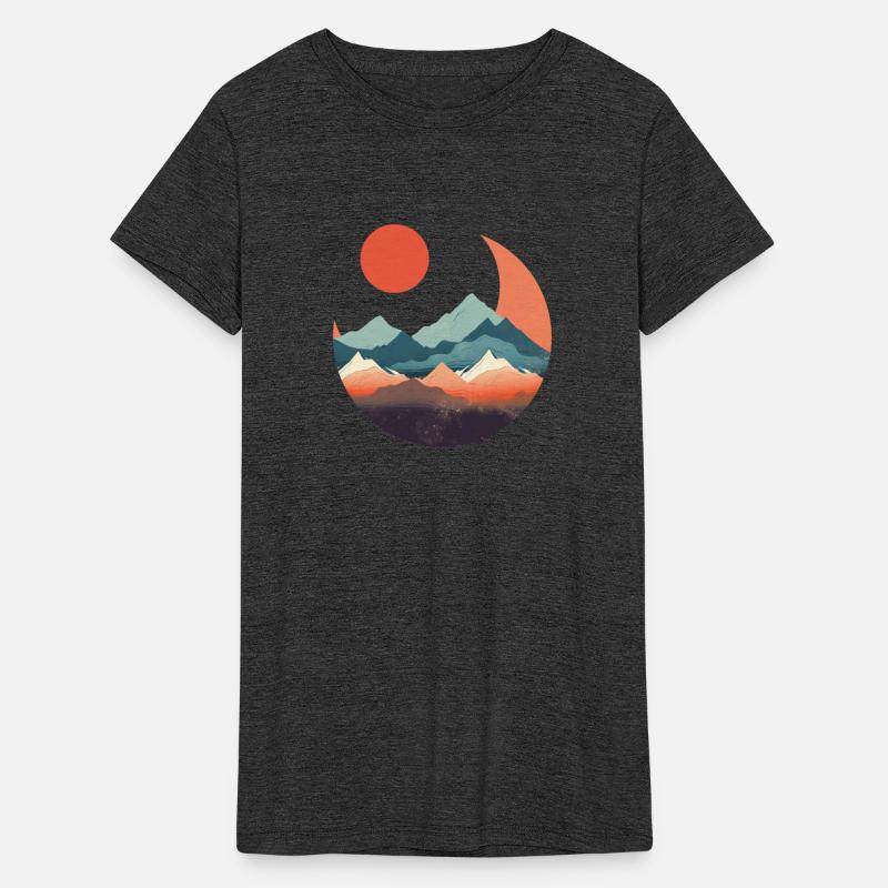 Japanese Art Hokusai Mountains Nature-Infused