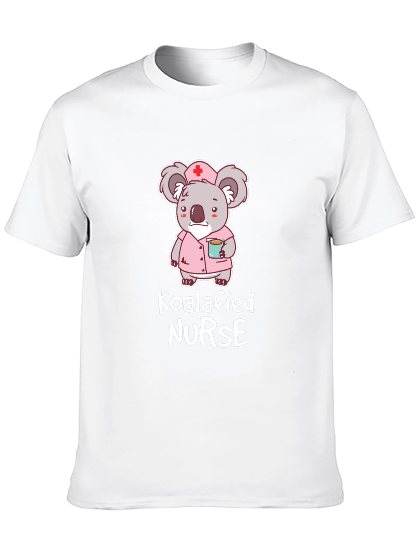 Koalafied Nurse Graphic T-Shirt - Cute Koala Design