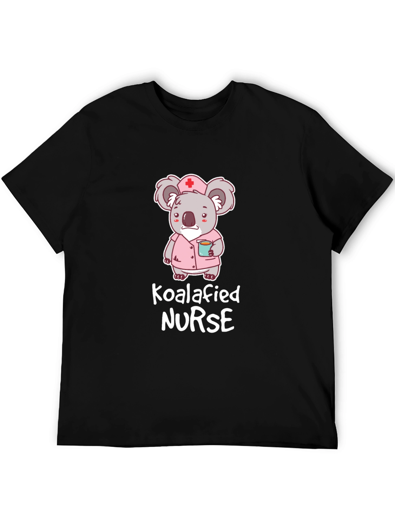 Koalafied Nurse Graphic T-Shirt - Cute Koala Design