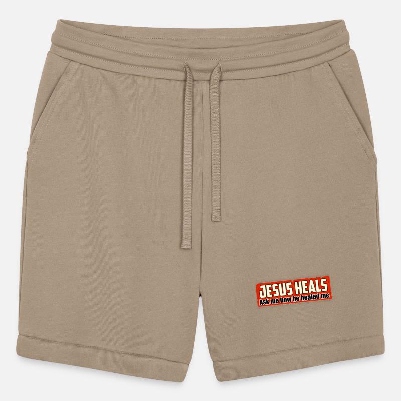 Jesus Heals Inspirational Quote Sticker